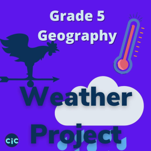 Grade 5: Geography: Term 3 Project: Weather Record