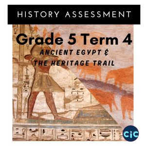 Grade 5 Term 4 History Formal Assessment